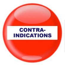contra-indications